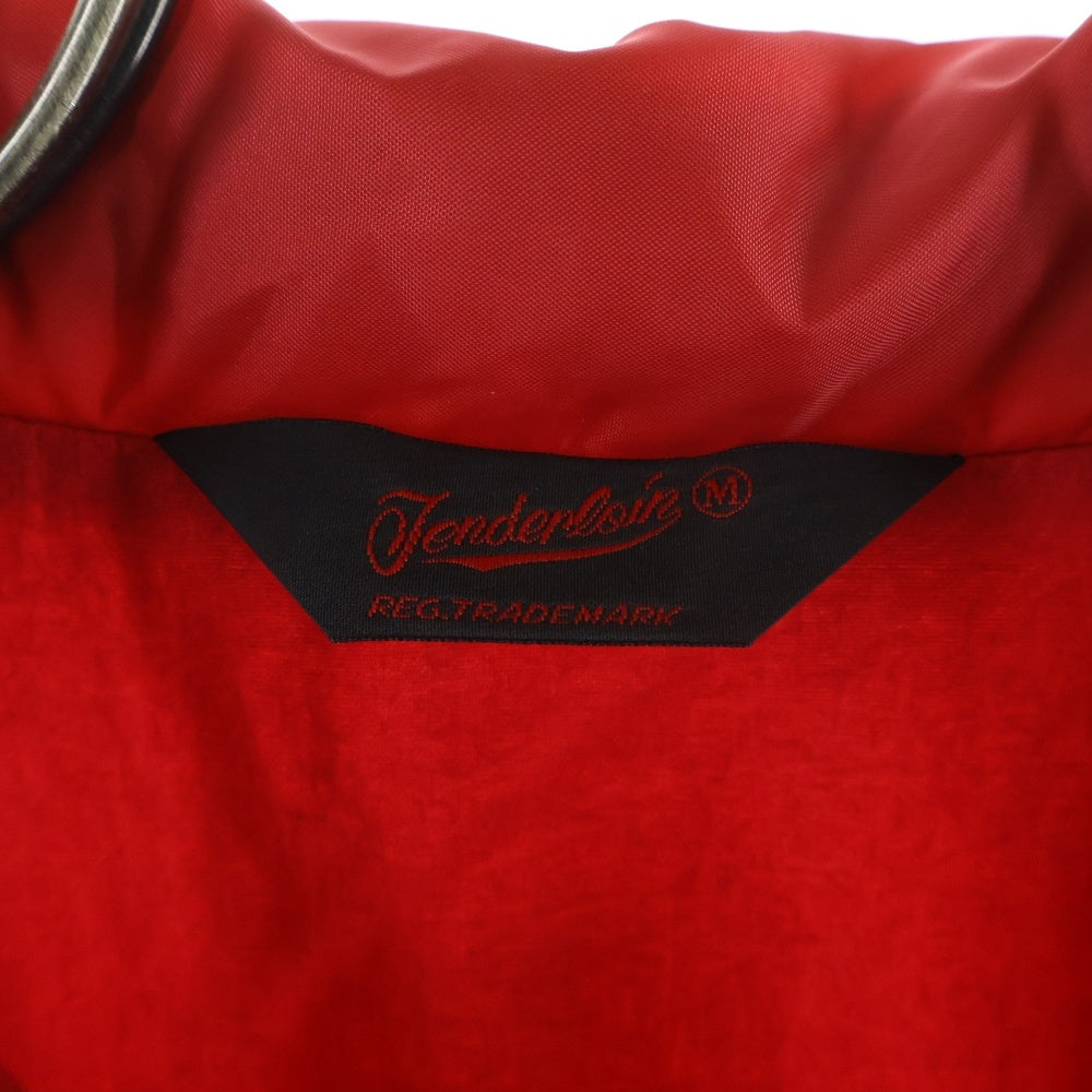 TENDERLOIN(テンダーロイン) 16AW T-NYLON COACH JKT ロゴパッチ ナイロン コーチジャケット レッド