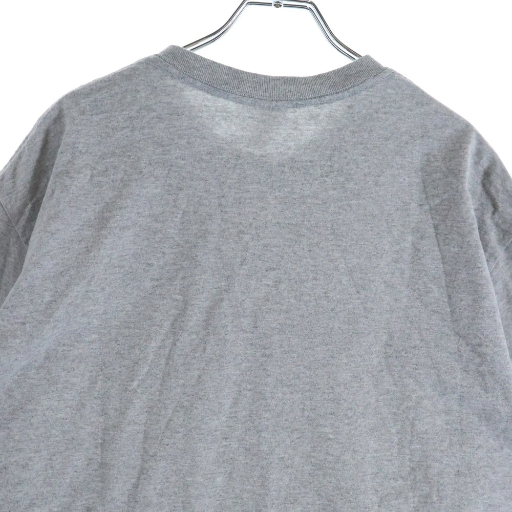 NO BRAND(ノーブランド) DJ SHADOW 2017 TOUR TEE DJシャドウ 2017ツアー フロントプリントTシャツ 半袖クルーネックカットソー グレー
