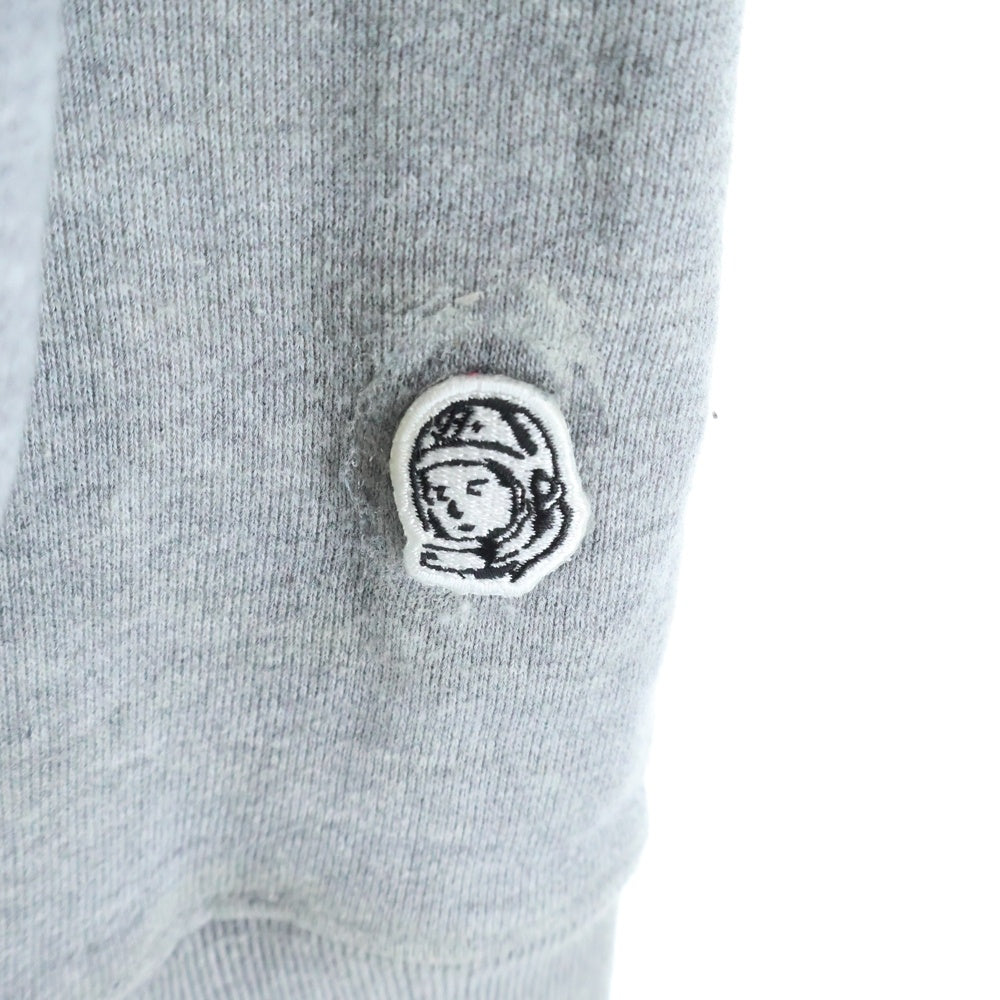 BILLIONAIRE BOYS CLUB(ビリオネアボーイズクラブ) ロゴプリント フーディ プルオーバースウェットパーカー グレー BBCJP171K003