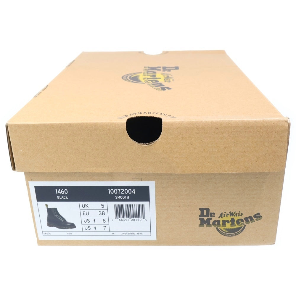Dr.Martens(ドクターマーチン) MONO 8EYE BOOT モノ エイトホール スムースレザー ブーツ レディース ブラック 1460