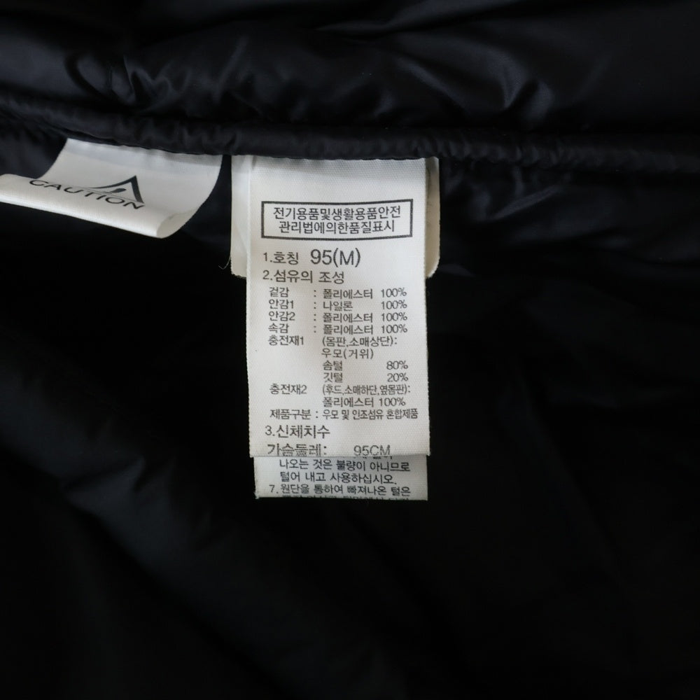 THE NORTH FACE(ザノースフェイス) WHITE LABEL OUTLIGHT DOWN JACKET ホワイトレーベル アウトライト フーデッドダウンジャケット ブラック NJ1DN88A