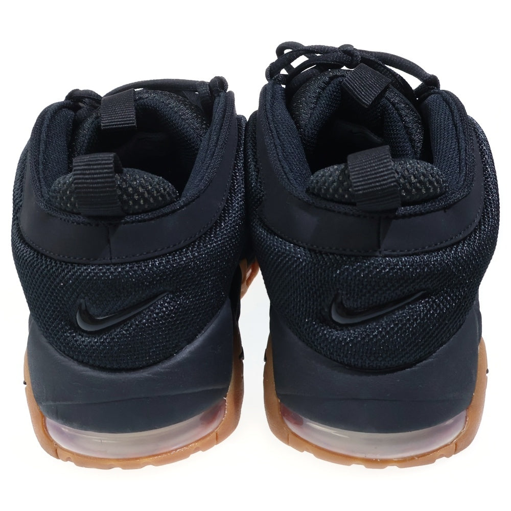 NIKE(ナイキ) AIR MORE UPTEMPO LOW BLACK GUM MEDIUM エア モア アップ テンポ ロー ブラック ガム ミディアム ミッドカットスニーカー /ブラック US12/30cm FZ3055-003