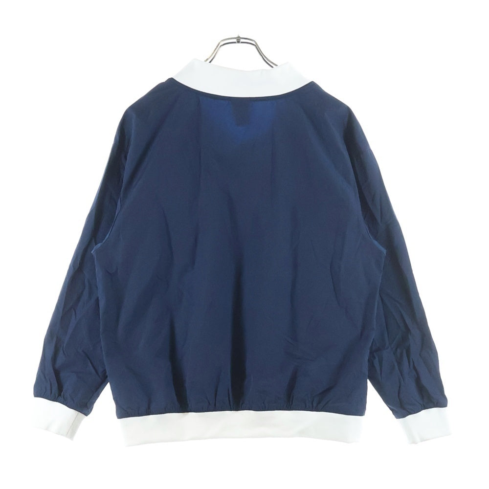 NIKE(ナイキ) NIKE AS W NSW ESSTL WVN UV LS VNCK ARMORY エッセンシャルウーブン ナイロン Vネック 長袖トップス ネイビー レディース FV7650-480