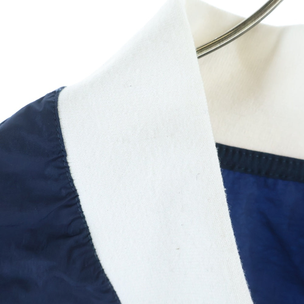 NIKE(ナイキ) NIKE AS W NSW ESSTL WVN UV LS VNCK ARMORY エッセンシャルウーブン ナイロン Vネック 長袖トップス ネイビー レディース FV7650-480