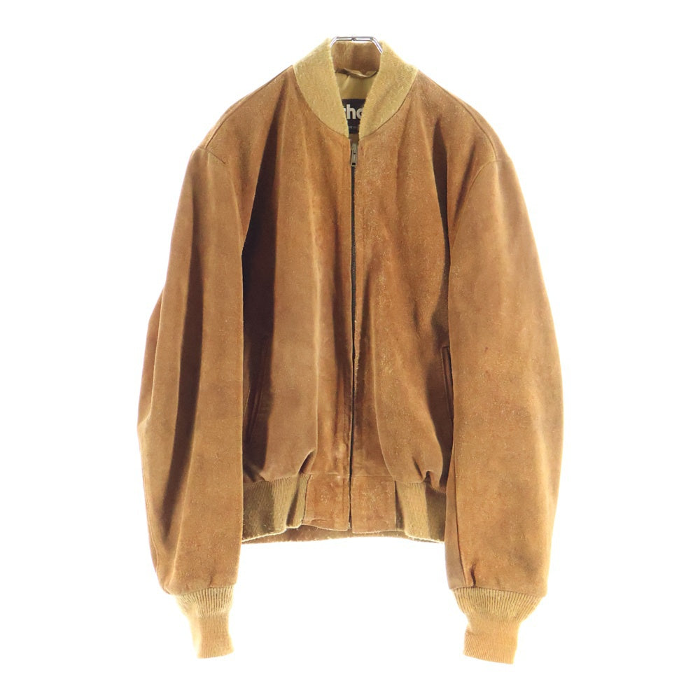 SCHOTT(ショット) 80S-90S VINTAGE ヴィンテージ スウェードレザー ブルゾンジャケット ブラウン 372