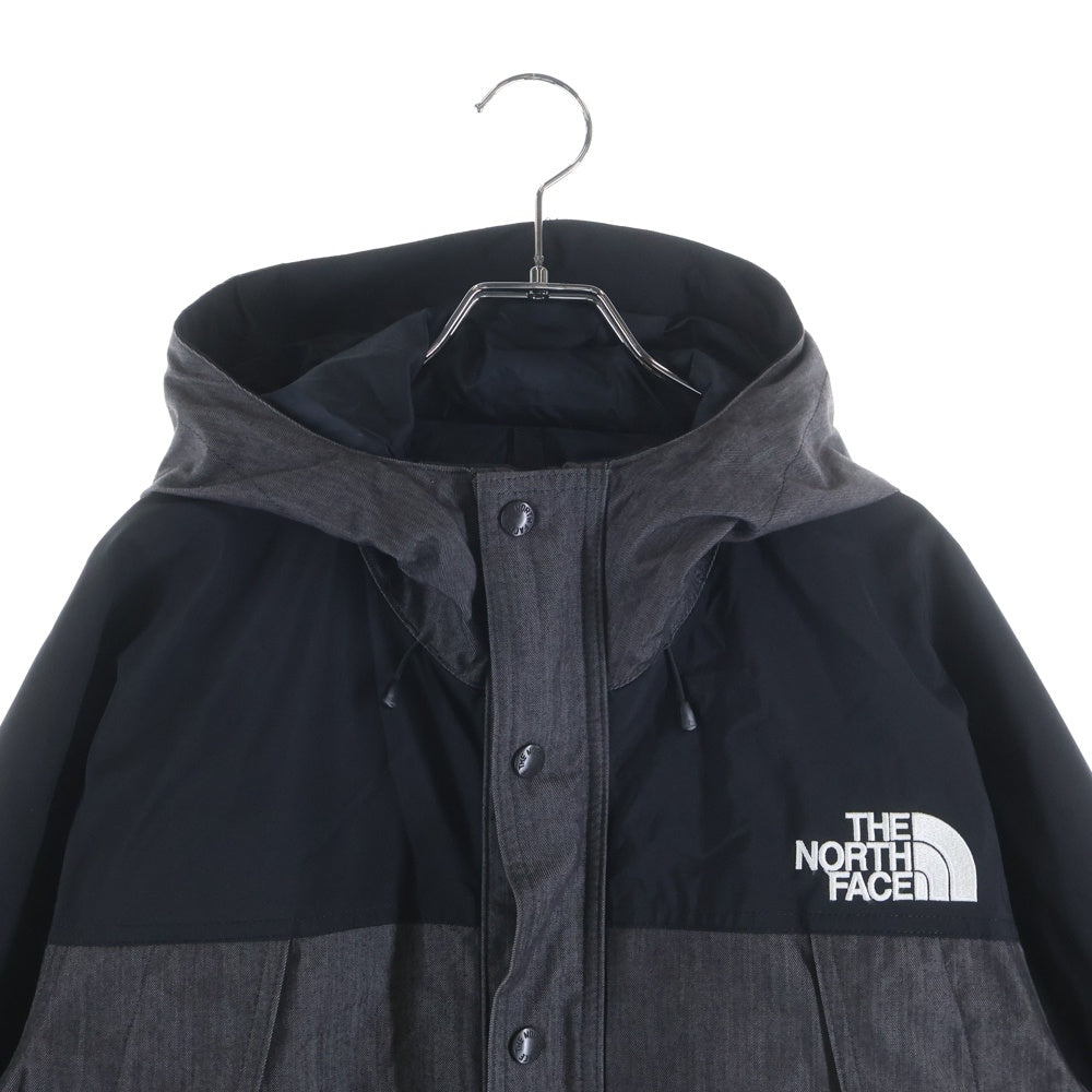 THE NORTH FACE(ザノースフェイス) MOUNTAIN LIGHT DENIM JACKET マウンテンライト デニムジャケット ブラック NP12032