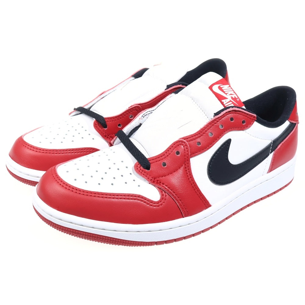 NIKE(ナイキ) AIR JORDAN 1 RETRO LOW OG CHICAGO エアージョーダン レトロ シカゴ ローカットスニーカー レッド US9.5/27.5cm HQ6998-600