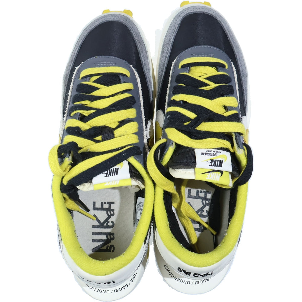 NIKE(ナイキ) ×UNDERCOVER ×sacai LD WAFFLE アンダーカバー サカイ ワッフル ローカットスニーカー ブラック/イエロー/ホワイト US9.5/27.5cm DJ4877-001