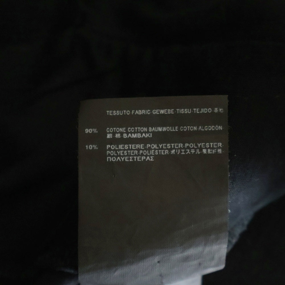 BALENCIAGA(バレンシアガ) ドローストリングフーデット ジップアップ プルオーバーパーカースウェット ブラック 372110TMK02