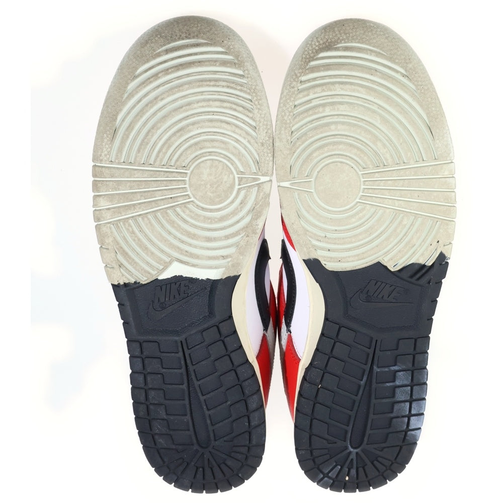 NIKE(ナイキ) DUNK LOW RETRO PRM CHICAGO SPLIT ダンク レトロ ローカットスニーカー US9.5/27.5cm レッド DZ2536-600