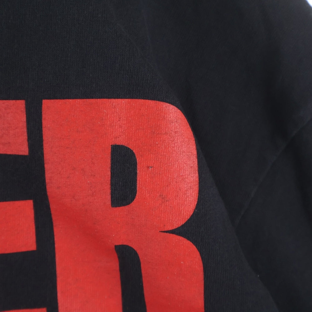 VINTAGE(ヴィンテージ) 90S VINTAGE MARILYN MANSON BIGGER THAN SATAN マリリンマンソン ロゴプリント ヴィンテージ クルーネック半袖Tシャツ カットソー ブラック