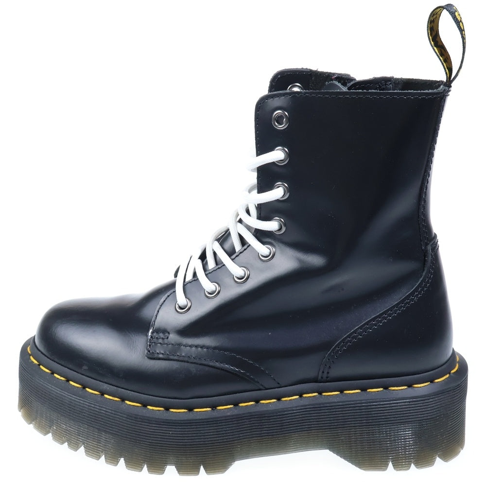 Dr.Martens(ドクターマーチン) JADON ジェイドン レザー サイドジップ 8ホールブーツ ブラック レディース 15265001