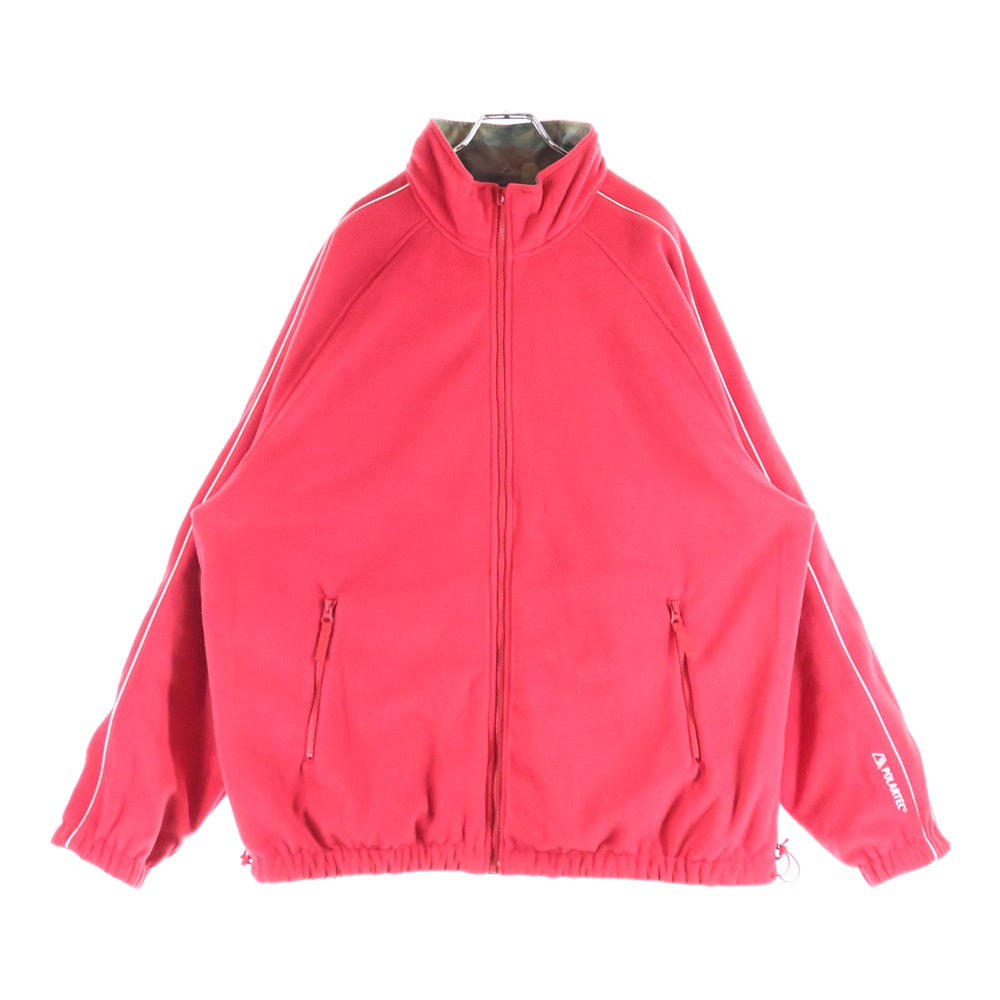 SUPREME(シュプリーム) 25AW Polartec Reversible Track Jacket Woodland Camo ボックスロゴ ウッドランドカモ ポーラテック リバーシブルトラックジャケット カーキ/レッド