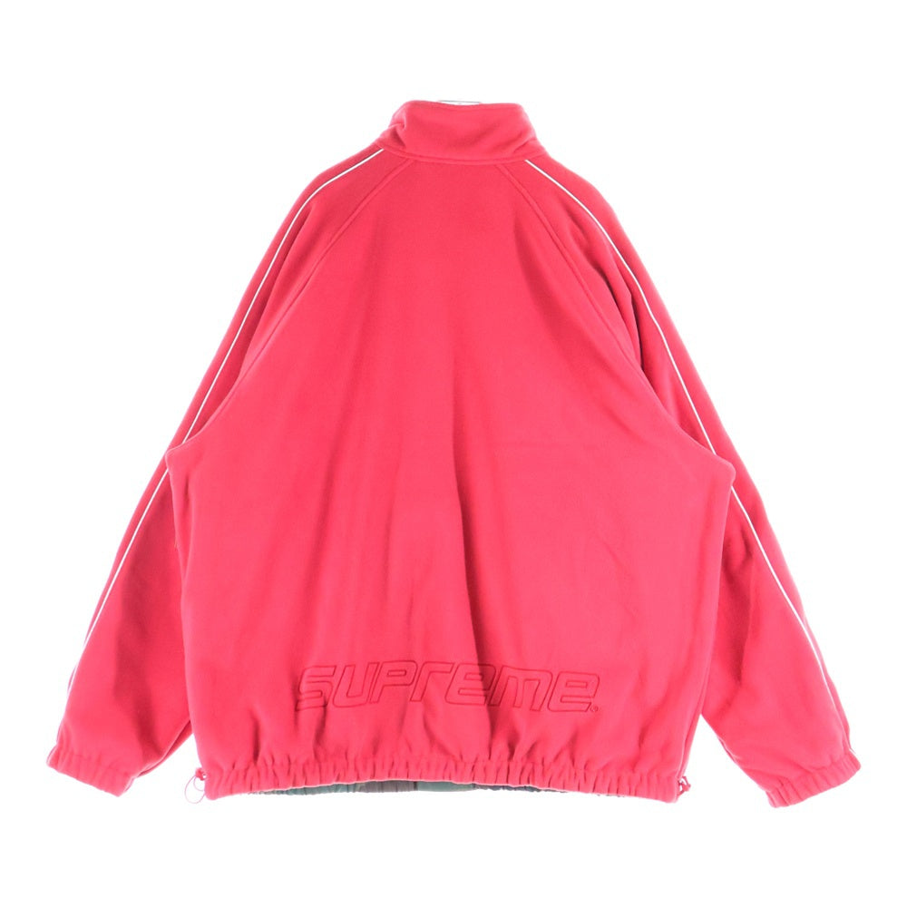 SUPREME(シュプリーム) 25AW Polartec Reversible Track Jacket Woodland Camo ボックスロゴ ウッドランドカモ ポーラテック リバーシブルトラックジャケット カーキ/レッド