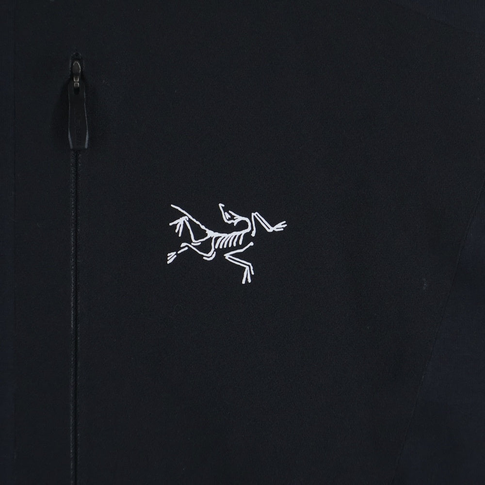 ARC'TERYX(アークテリクス) 25AW RHO LT CREW NECK ロー LT クルーネック 胸ポケット 長袖Tシャツ カットソー ブラック X000009417