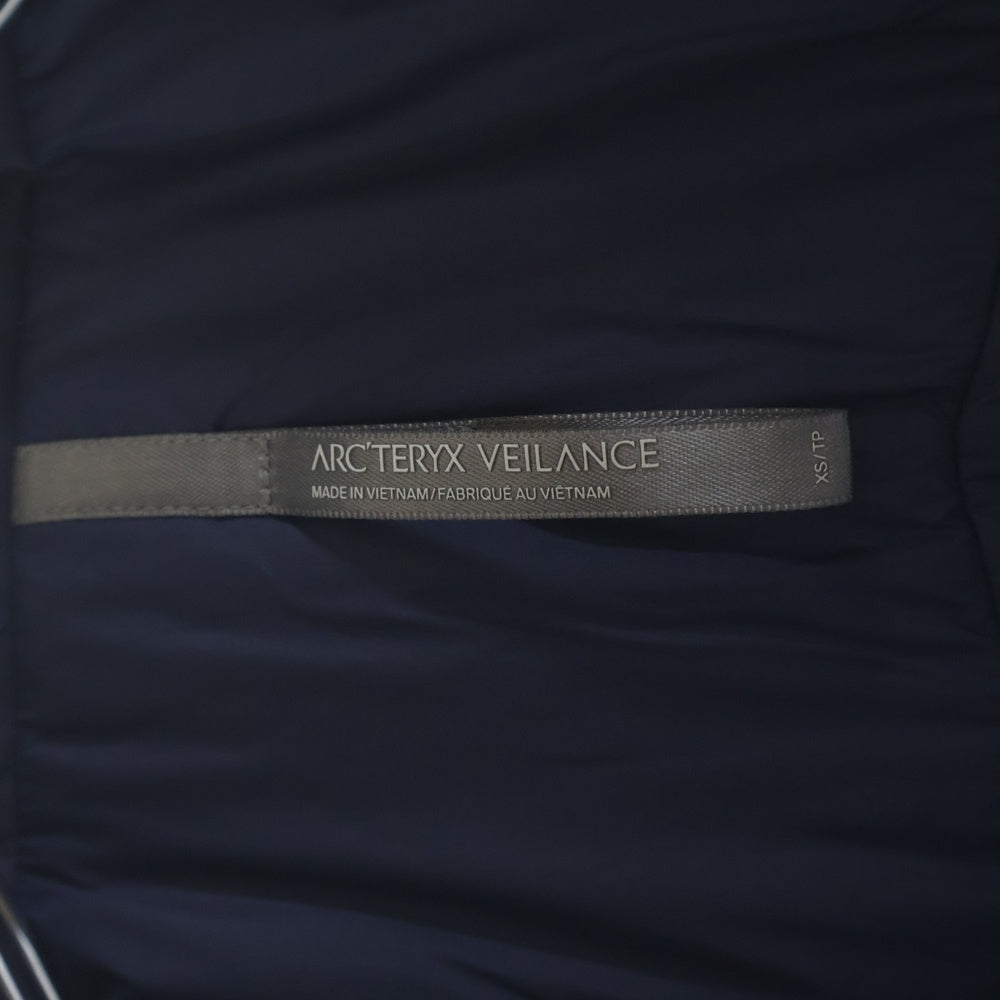 ARC'TERYX(アークテリクス) 25SS VEILANCE DIODE INSULATED JACKET ヴェイランス ダイオード インサレーテッド ジップアップ フーデッド ダウンジャケット コート ネイビー X000009108