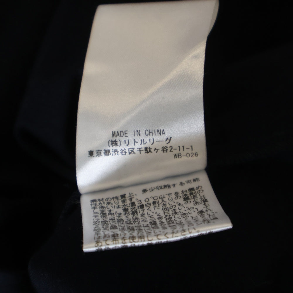 RON HERMAN(ロンハーマン) ×EBURE エブール ショート丈 クルーネック半袖Tシャツ カットソー レディース ネイビー 4110900761
