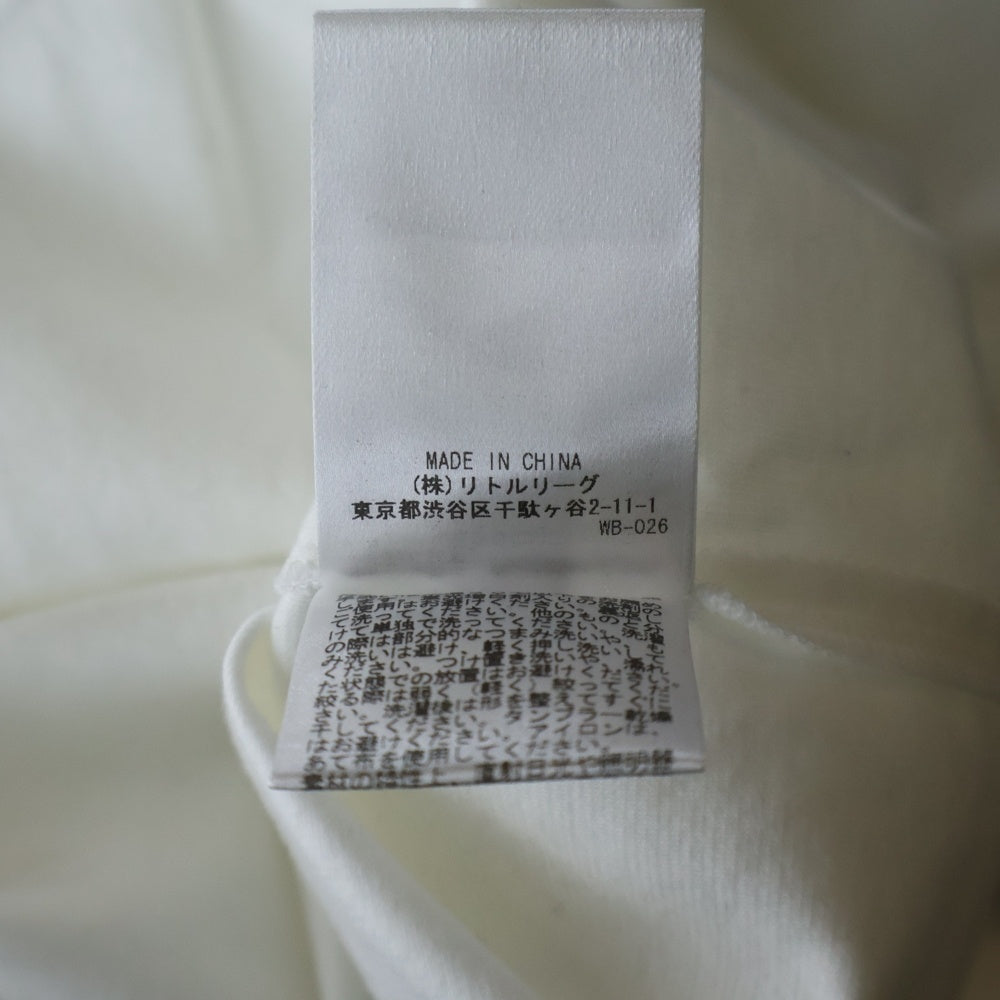 RON HERMAN(ロンハーマン) ×EBURE エブール ショート丈 クルーネック半袖Tシャツ カットソー レディース ホワイト 4110900761