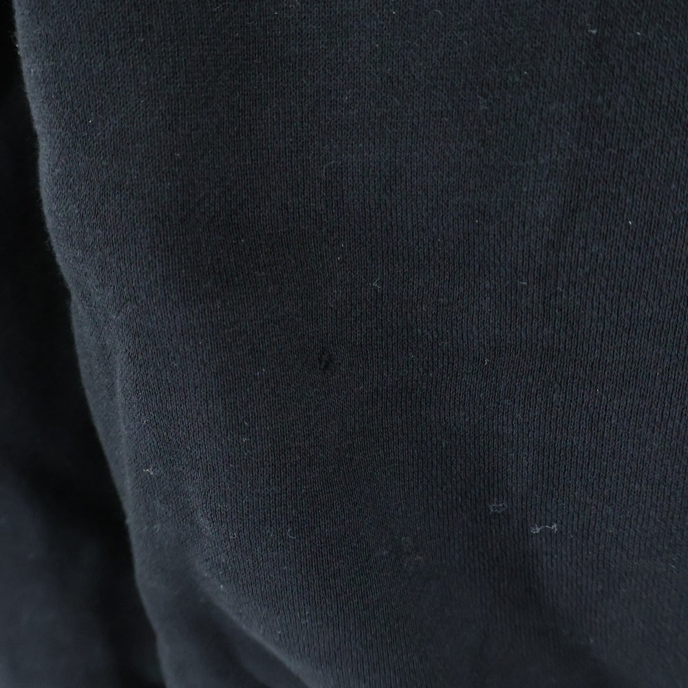 LAD MUSICIAN(ラッドミュージシャン) 20AW Big Pullover Parka エンブロイダリー ビッグプルオーバーパーカー フーディー スウェット ブラック 2220-605