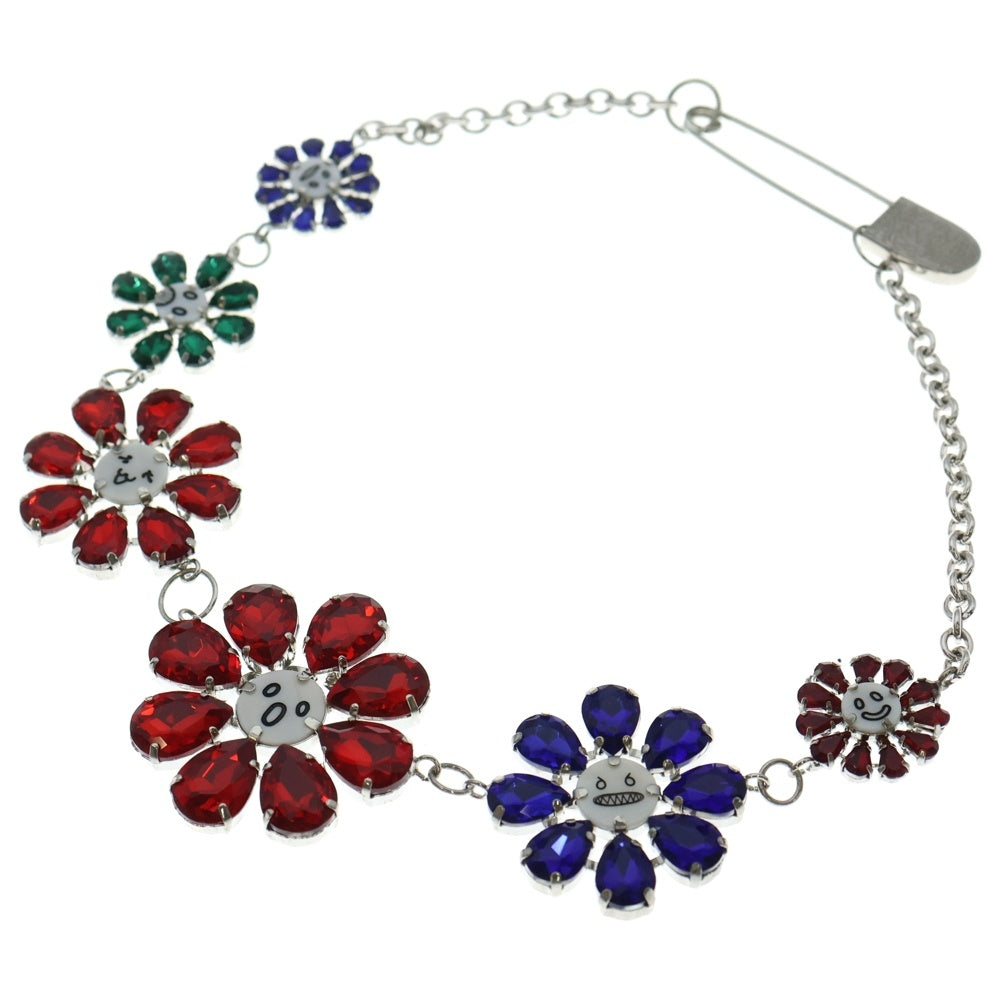 CHARLES JEFFREY LOVERBOY(チャールズジェフリーラバーボーイ) CRAZY DAIZY NECKLACE クレイジー ディジー 花柄 ネックレス マルチカラー 032140202 レディース