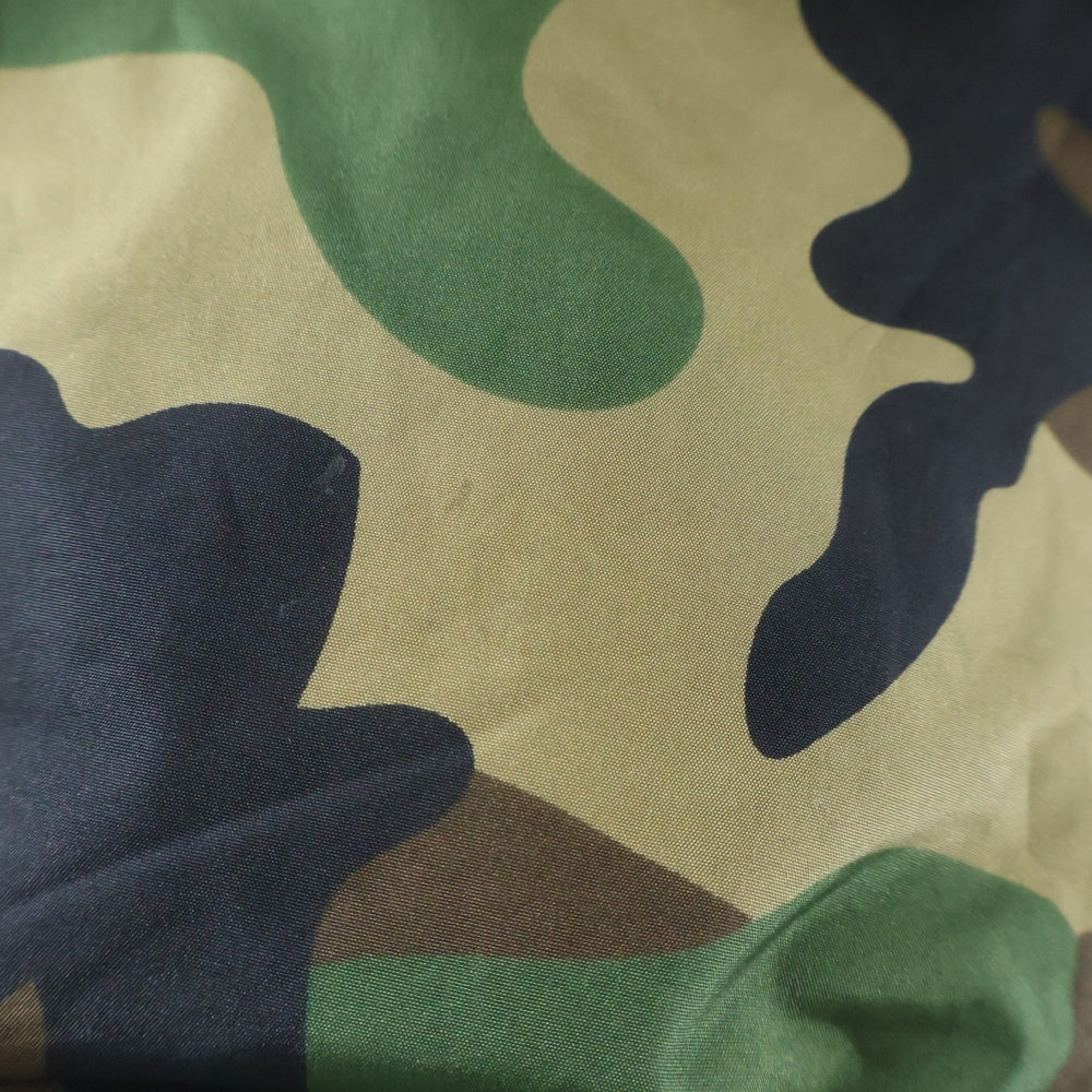 STUSSY(ステューシー) CAMO CRUIZE カモクルーズ バックログプリント 迷彩 コーチ ジャケット カーキ