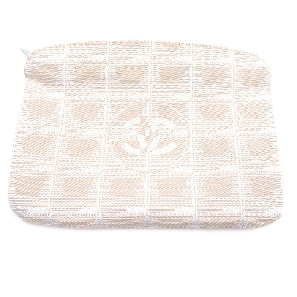 CHANEL(シャネル) ニュートラベルライン キャンバス ポーチ ピンク 6450370 レディース