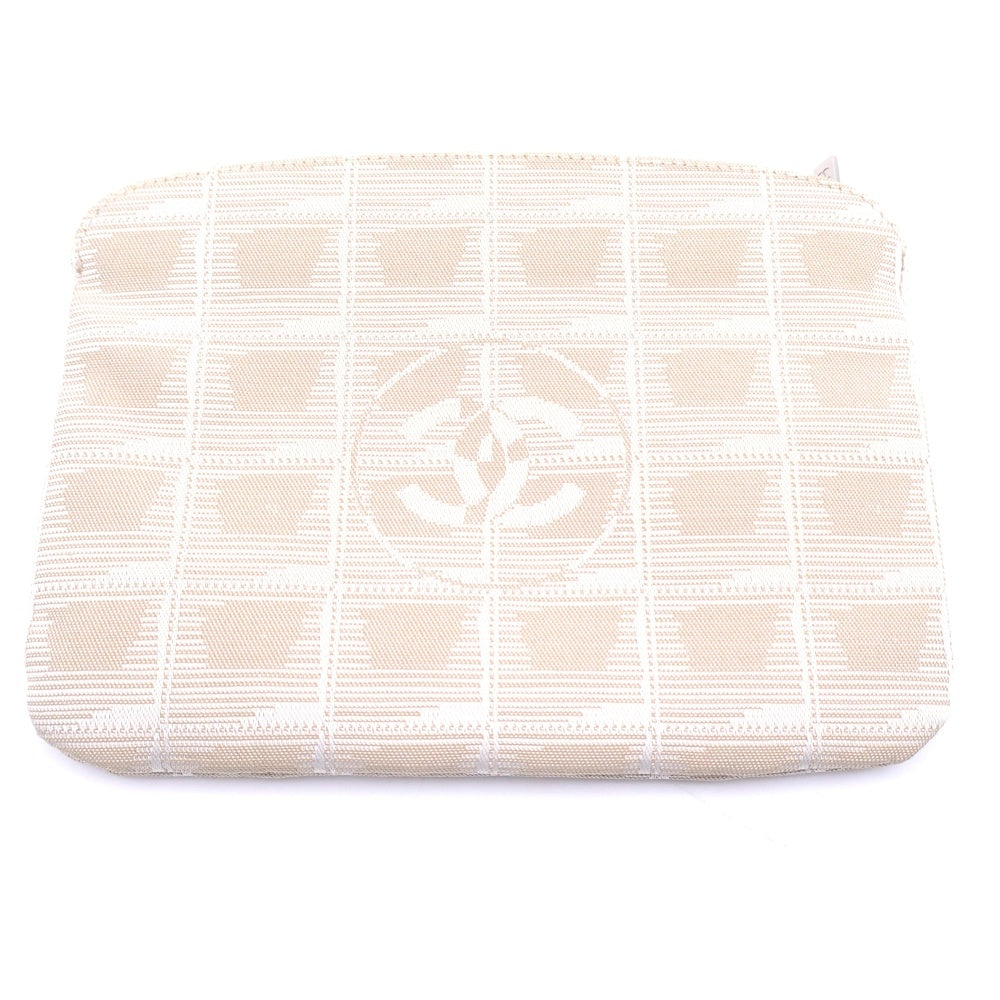 CHANEL(シャネル) ニュートラベルライン キャンバス ポーチ ピンク 6450370 レディース