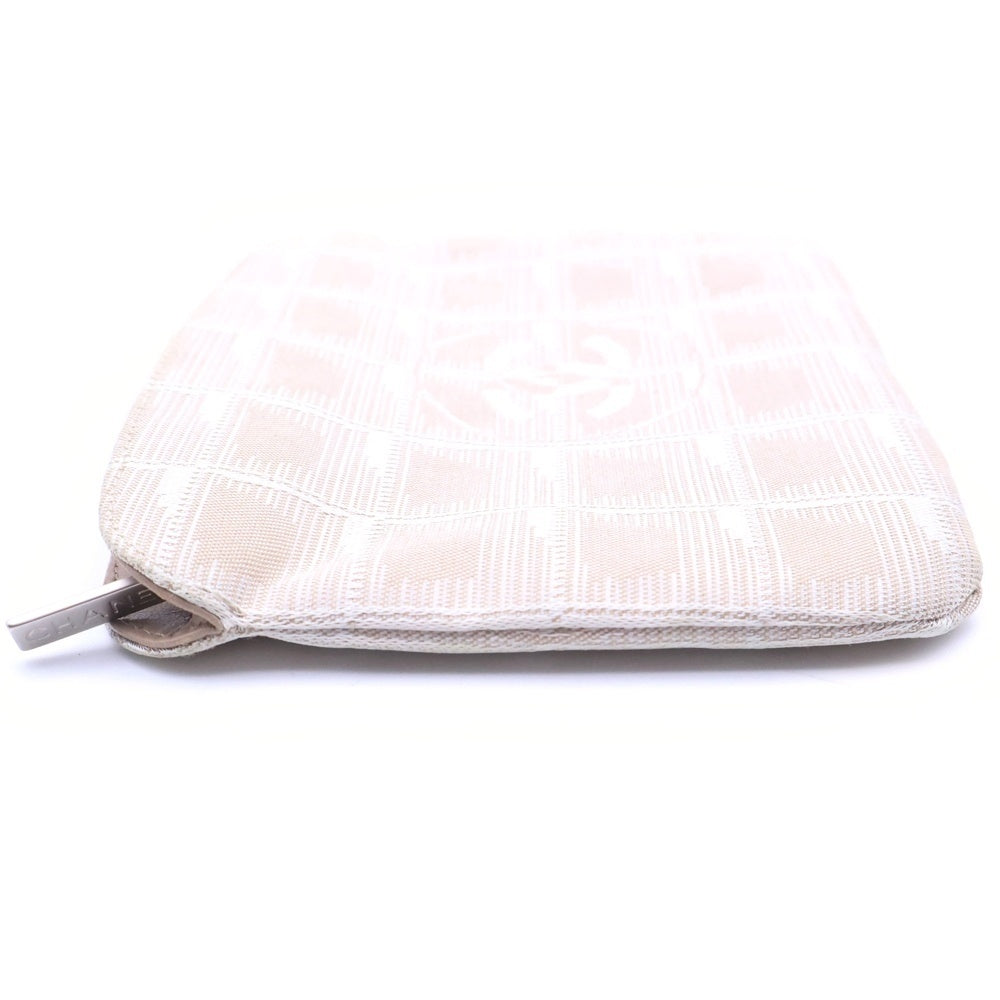CHANEL(シャネル) ニュートラベルライン キャンバス ポーチ ピンク 6450370 レディース