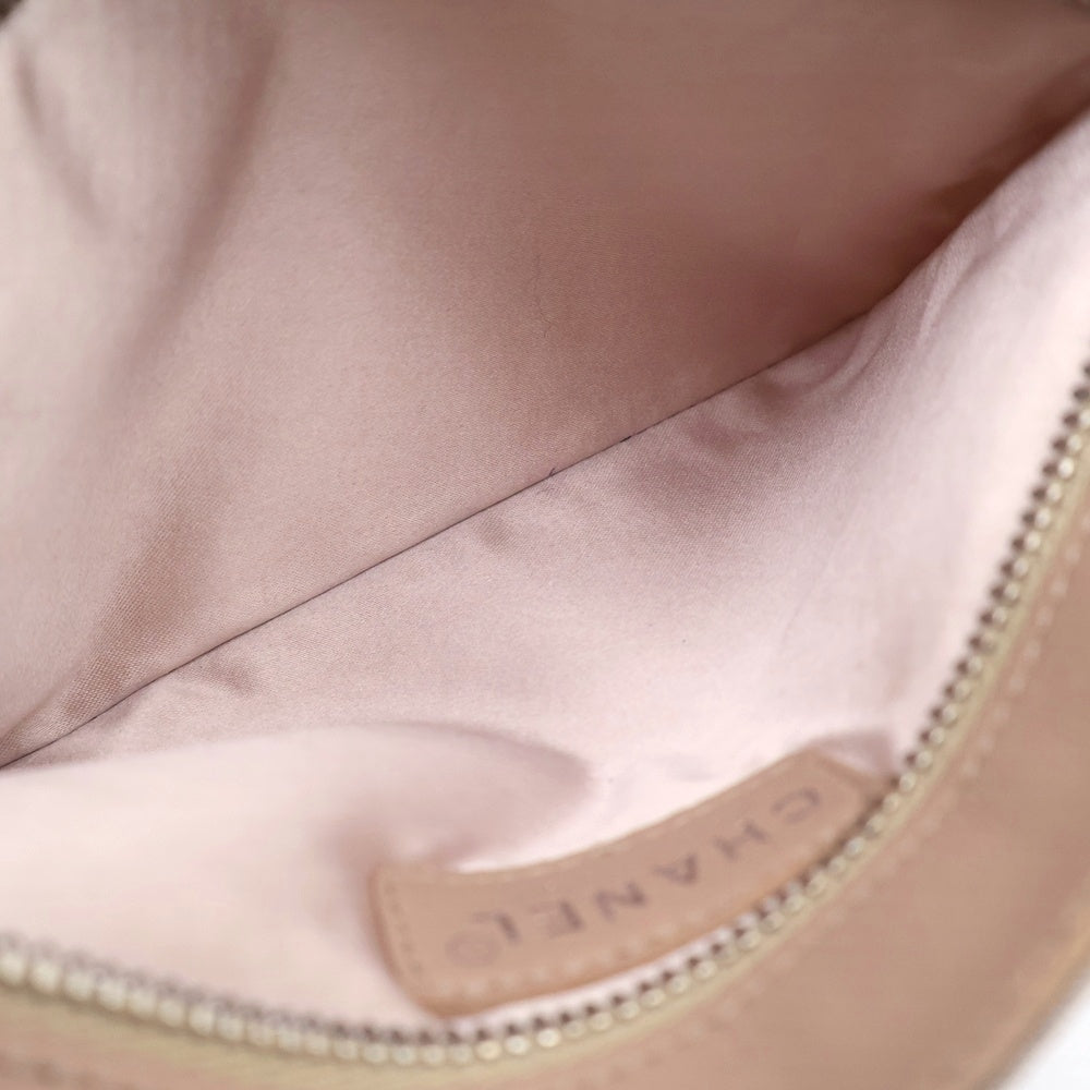 CHANEL(シャネル) ニュートラベルライン キャンバス ポーチ ピンク 6450370 レディース