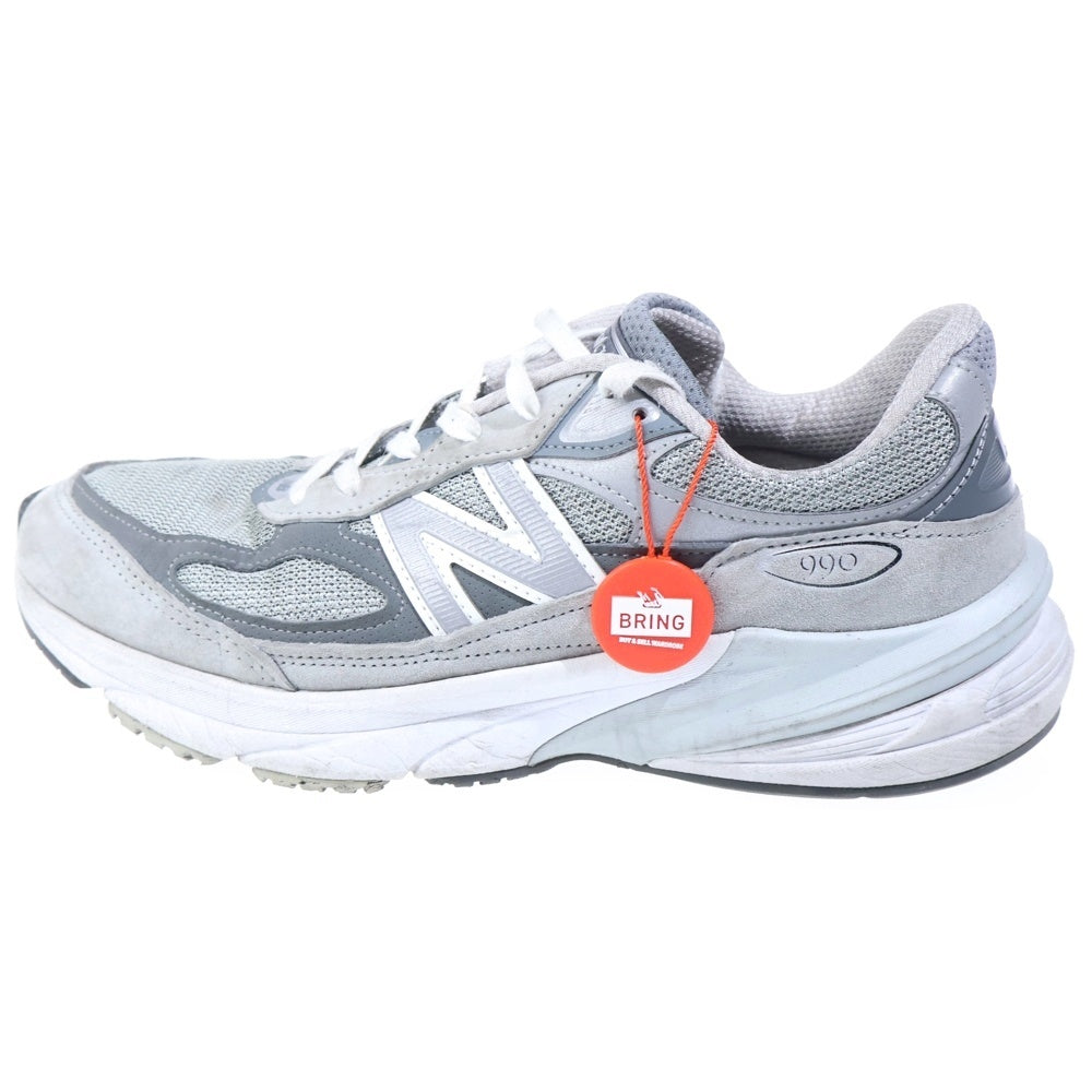 New Balance(ニューバランス) M990GL6 990V6 ローカットスニーカー 27.5cm グレー