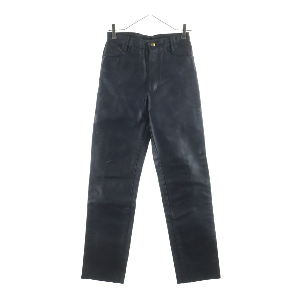 VANSON レザーパンツ 30〜31インチ　90年代 VANSON(バンソン) 90-00S VINTAGE ヴィンテージ レザーパンツ ブラック