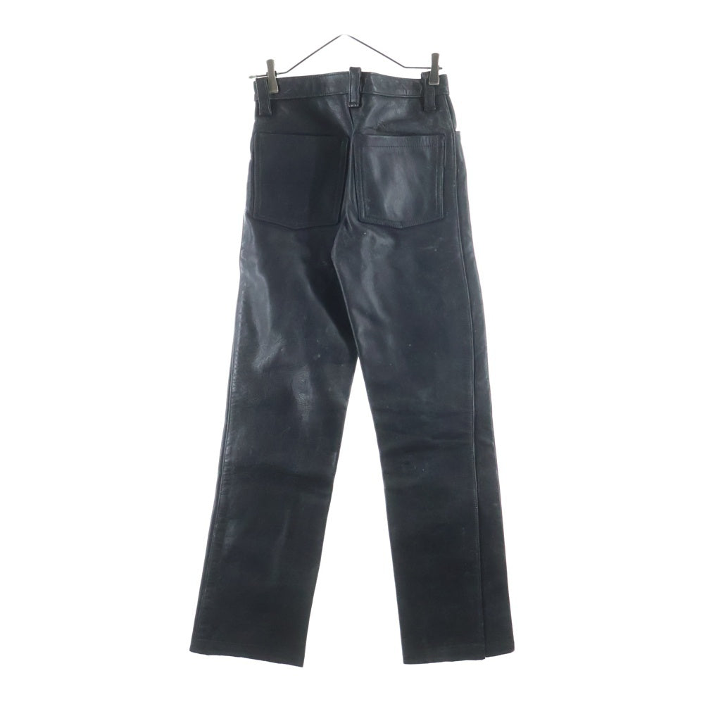 VANSON(バンソン) 80-90S VINTAGE ヴィンテージ ロケットTALON レザーパンツ ブラック