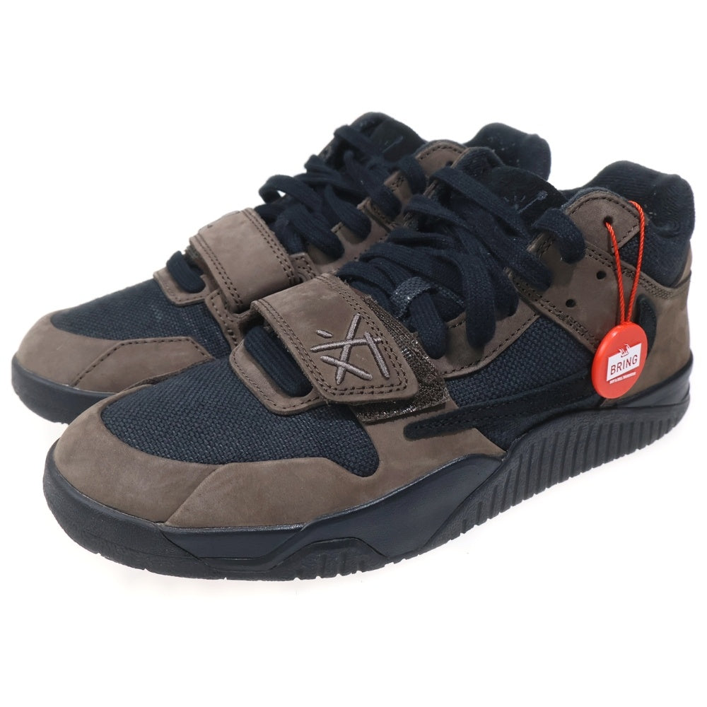 NIKE(ナイキ) ×TRAVIS SCOTT JORDAN JUMPMAN JACK TR CJ1 T-REXX トラヴィススコット ジョーダン ジャンプマン ジャック ローカットスニーカー ブラウン US8/26cm FZ8117-204