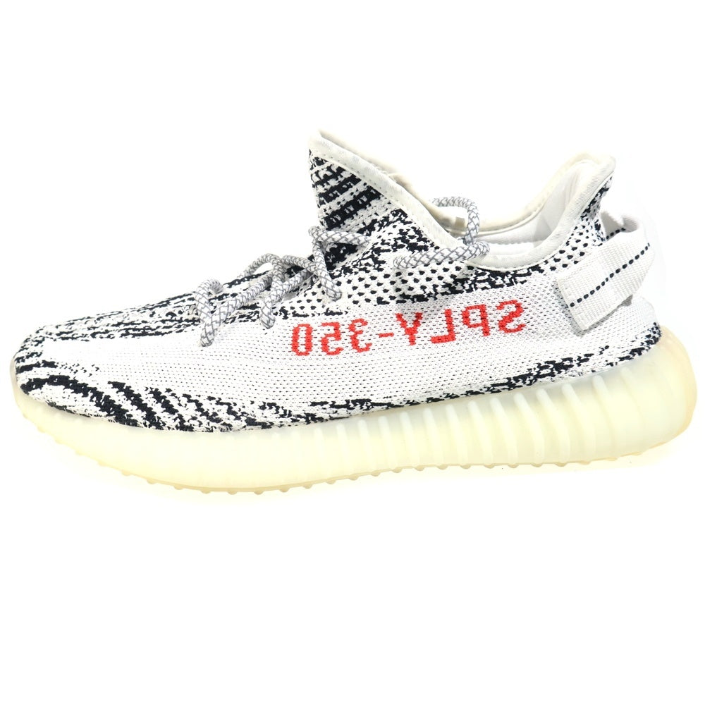 adidas(アディダス) YEEZY BOOST 350 V2 ZEBRA イージーブースト 350 V2 ゼブラ ローカットスニーカー ホワイト/ブラック US9/27cm CP9654
