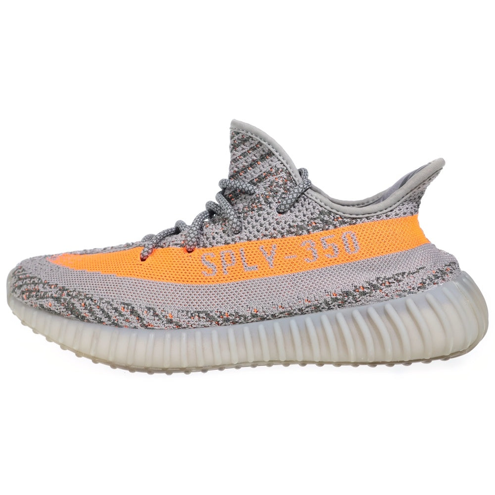 adidas(アディダス) YEEZY BOOST 350 V2 BELUGA REFLECTIVE イージーブースト ベルーガ リフレクティブ ローカットスニーカー グレー/オレンジ US9/27cm GW1229