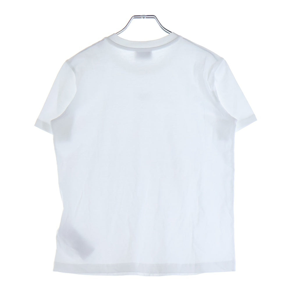 DIESEL(ディーゼル) T REG NEW D-FOIL T-SHIRT ニューDフォイル フロントロゴ クルーネック 半袖Tシャツ カットソーホワイト レディース A14742
