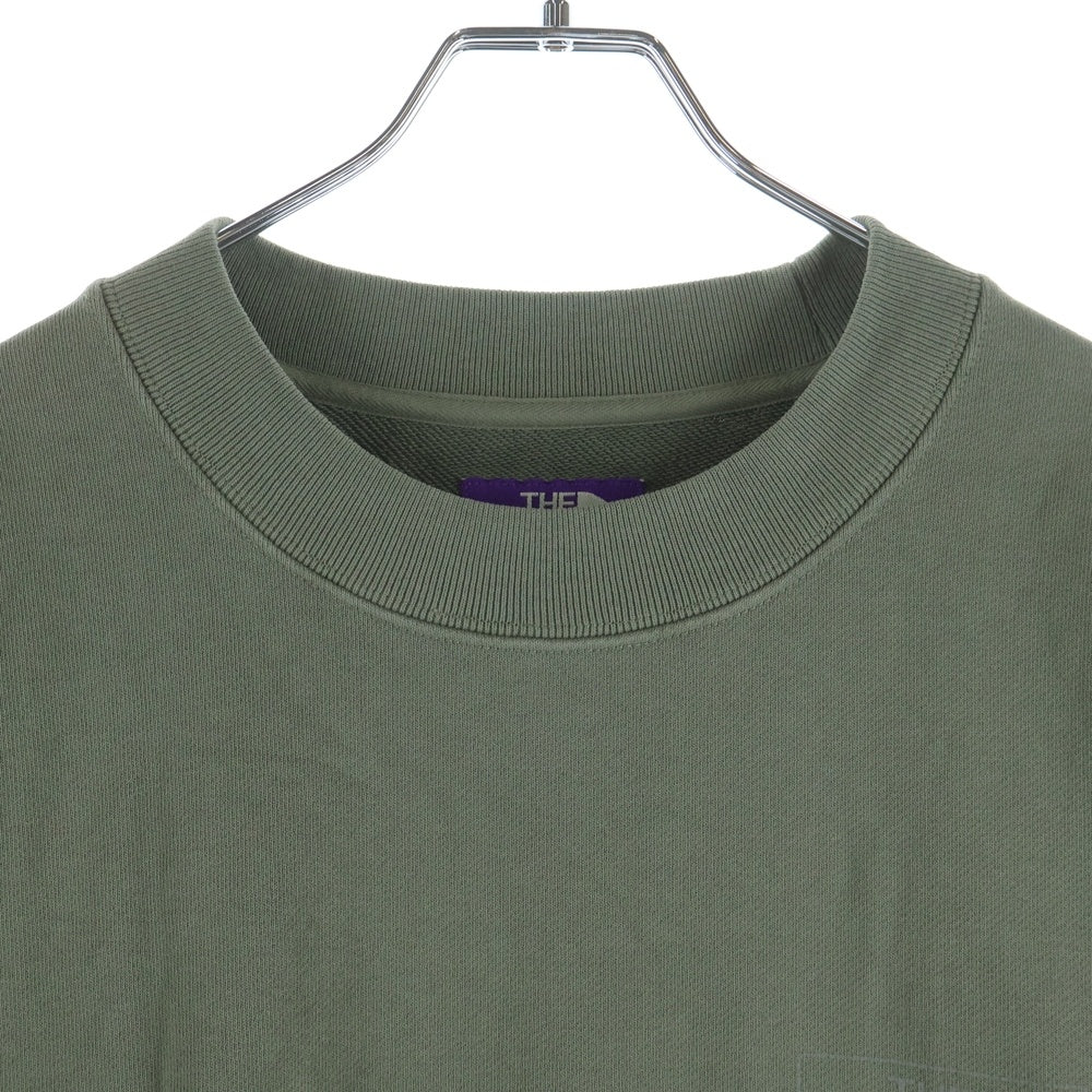 THE NORTH FACE PURPLE LABEL(ノースフェイスパープルレーベル) 11OZ FIELD SHORT SLEEVE SWEATSHIRT イレブンオンス フィールド ショートスリーブ スウェット トレーナ カーキ N25SH042
