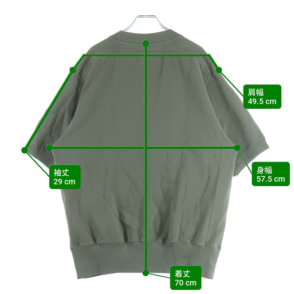 THE NORTH FACE PURPLE LABEL(ノースフェイスパープルレーベル) 11OZ FIELD SHORT SLEEVE SWEATSHIRT イレブンオンス フィールド ショートスリーブ スウェット トレーナ カーキ N25SH042