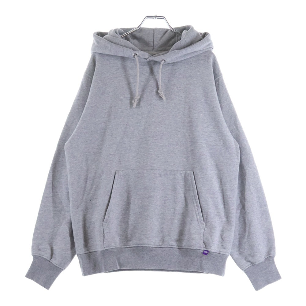 THE NORTH FACE PURPLE LABEL(ノースフェイスパープルレーベル) FIELD HOODIE MIX GRAY フィールド ミックス フーデッド スウェット パーカー グレー NT6351N