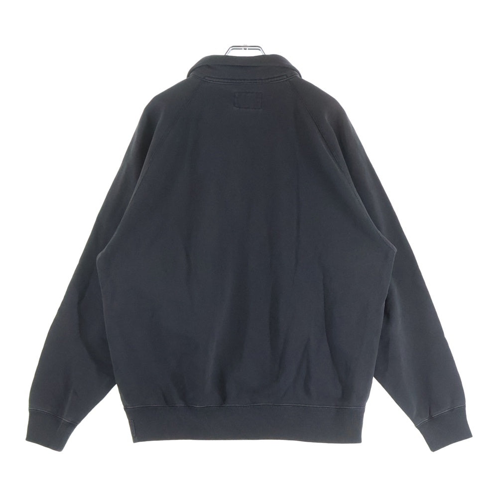 THE NORTH FACE PURPLE LABEL(ノースフェイスパープルレーベル) 11OZ HALF ZIP SWEATSHIRT イレブンオンス ハーフジップ スウェット トレーナ ブラック