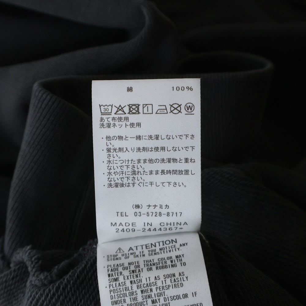 THE NORTH FACE PURPLE LABEL(ノースフェイスパープルレーベル) 11OZ HALF ZIP SWEATSHIRT イレブンオンス ハーフジップ スウェット トレーナ ブラック