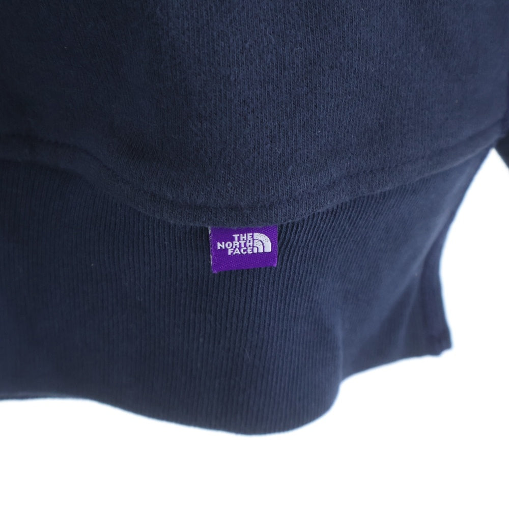 THE NORTH FACE PURPLE LABEL(ノースフェイスパープルレーベル) FIELD CREWNECK SWEATSHIRT フィールド クルーネック スウェット トレーナー ネイビー NT6350N