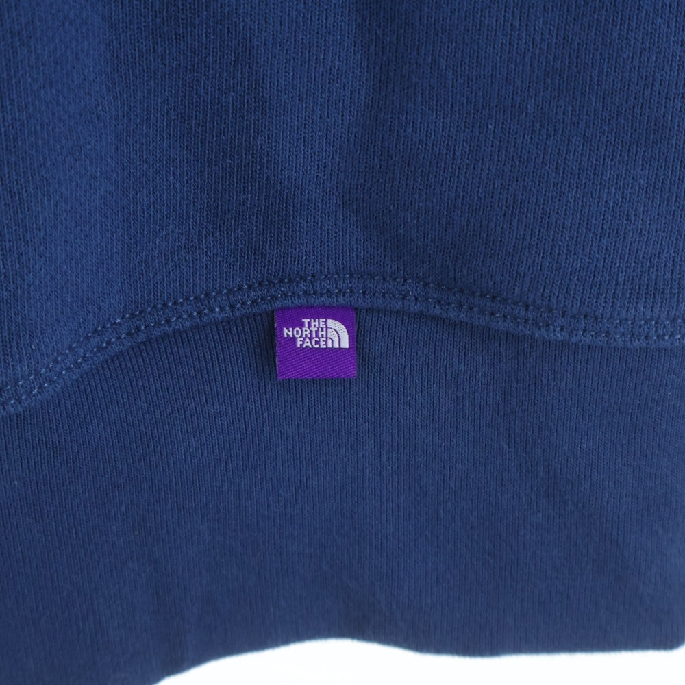 THE NORTH FACE PURPLE LABEL(ノースフェイスパープルレーベル) FIELD CREWNECK SWEATSHIRT フィールド クルーネック スウェット トレーナー ブルー N24FH060