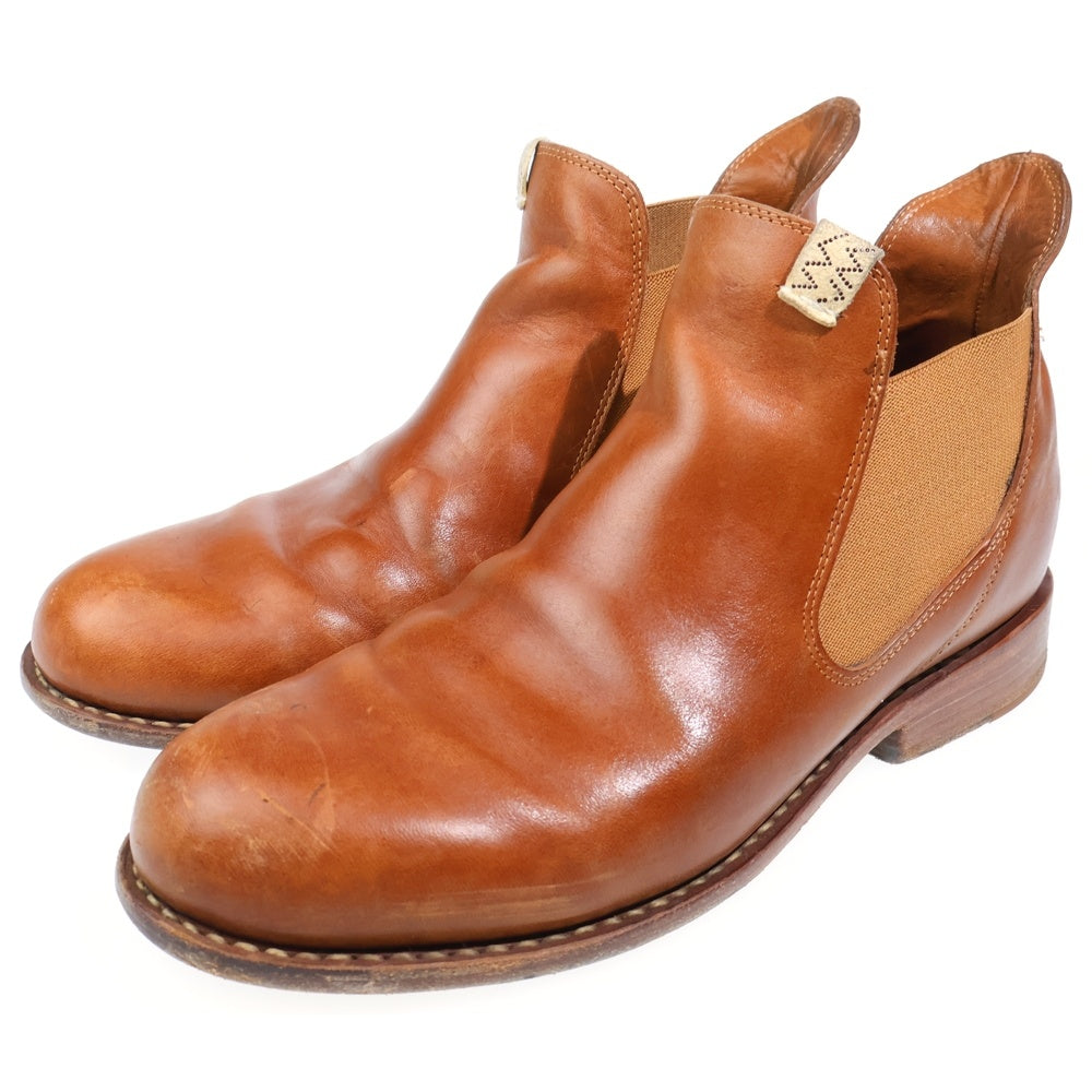 VISVIM(ヴィスヴィム) 24AW GORNERGRAT MID-FOLK ゴルナーグラート ミド フォーク サイドゴア ブーツ ブラウン 0124202002005