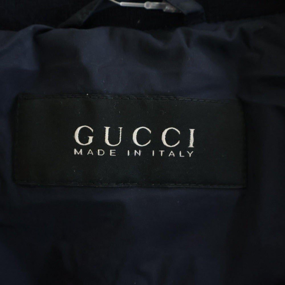 GUCCI(グッチ) シェリーライン ジップアップナイロンジャケット ネイビー 322555 Z4487