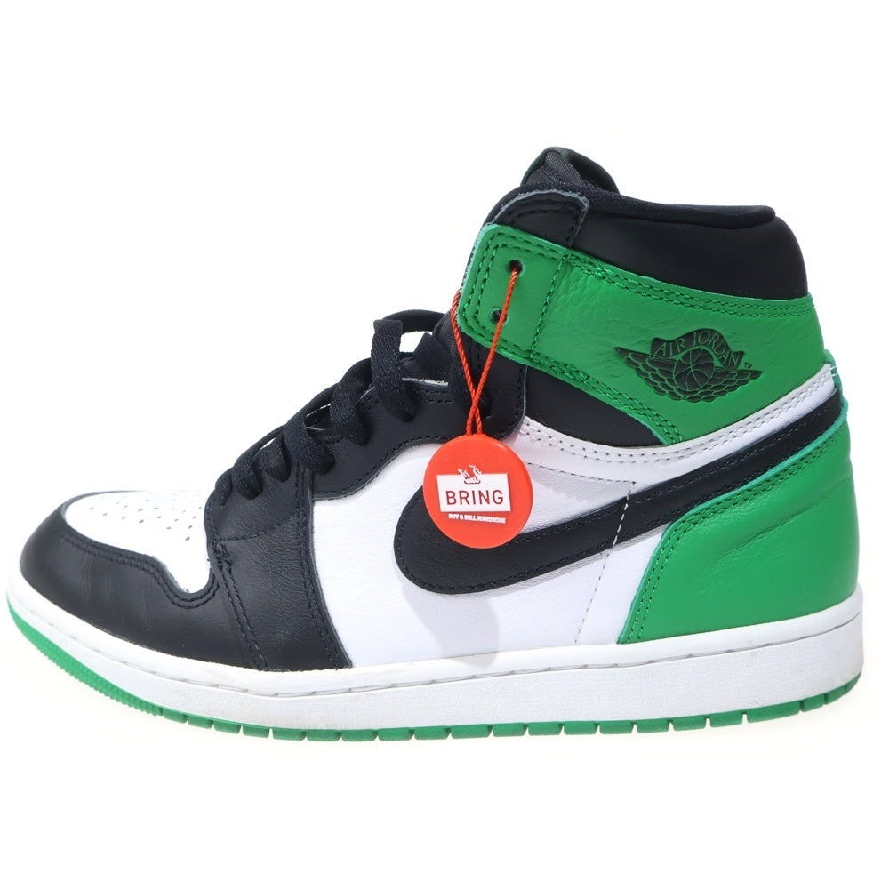 NIKE(ナイキ) AIR JORDAN 1 RETRO HIGH OG LUCKY GREEN エアジョーダン レトロ ラッキーグリーン ハイカットスニーカー グリーン/ホワイト US8.5/26.5cm DZ5485-031