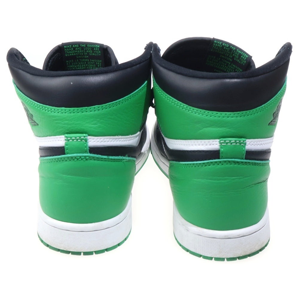 NIKE(ナイキ) AIR JORDAN 1 RETRO HIGH OG LUCKY GREEN エアジョーダン レトロ ラッキーグリーン ハイカットスニーカー グリーン/ホワイト US8.5/26.5cm DZ5485-031