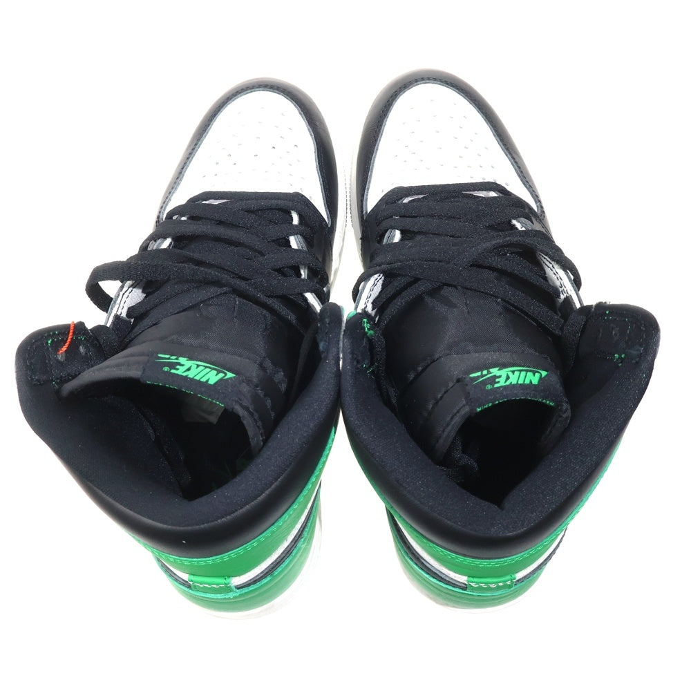 NIKE(ナイキ) AIR JORDAN 1 RETRO HIGH OG LUCKY GREEN エアジョーダン レトロ ラッキーグリーン ハイカットスニーカー グリーン/ホワイト US8.5/26.5cm DZ5485-031