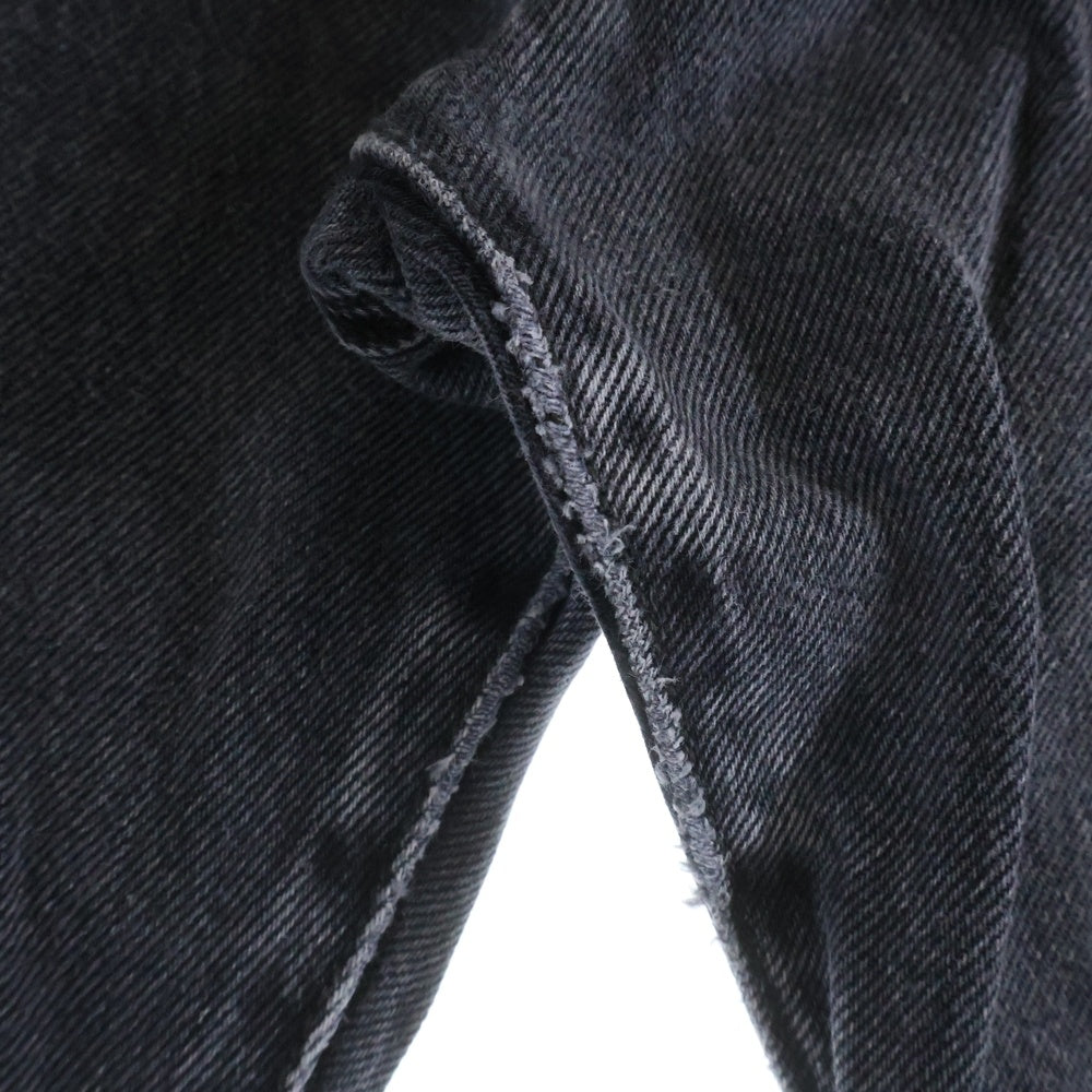 Levi's(リーバイス) 501 ボタン裏4384 ハイチ製 ボタンフライ デニムパンツ ブラック