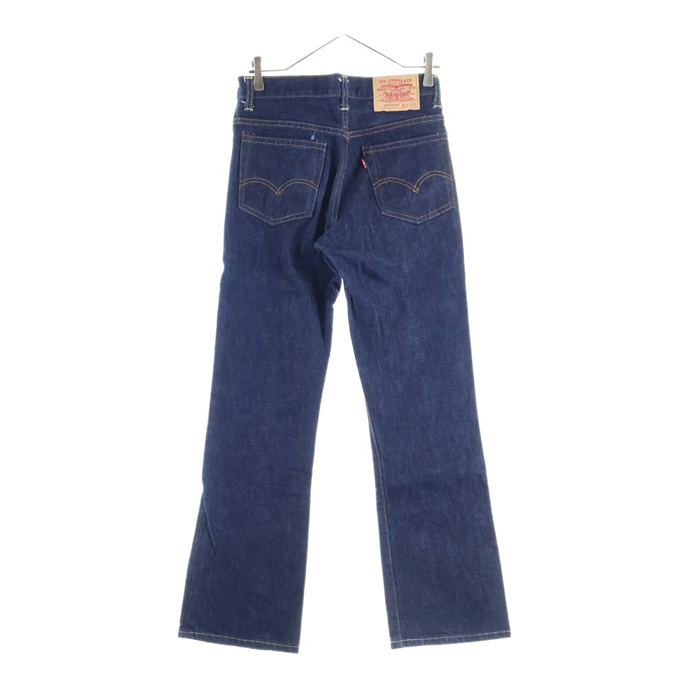 Levi's(リーバイス) 90S 517 ビッグE ボタン裏555 USA製 バレンシア工場製 ジップフライ デニムブーツカットパンツ インディゴ 71517-0017